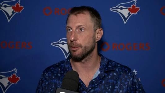 Blue Jays Max Scherzer speaks on his start against the Guardians since injury #bluejays #mlb