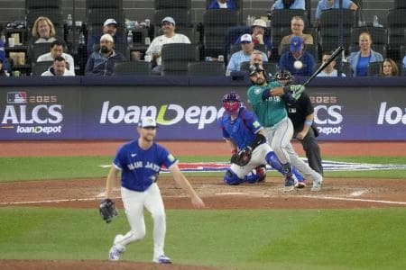 Toronto Blue Jays are down but not out in ALCS#BlueJays #Mariners #ALCS #WorldSeries #Elimination #MLB