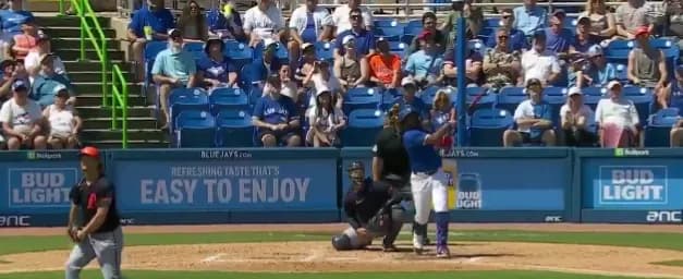 Vladimir Guerrero Jr. hits home run against Detroit Tigers