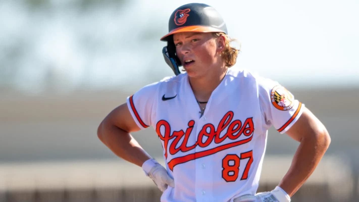 Jackson Holliday in Spring Trainig