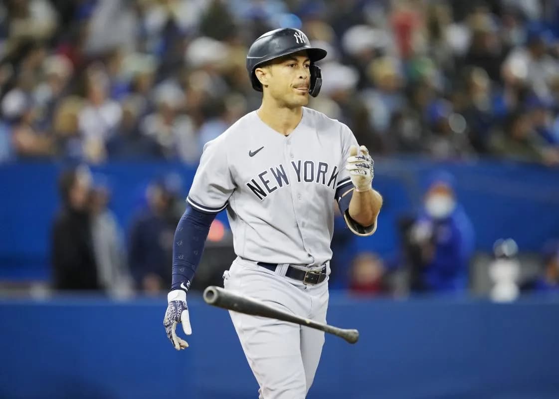 Giancarlo Stanton #yankees #bluejays #mlb