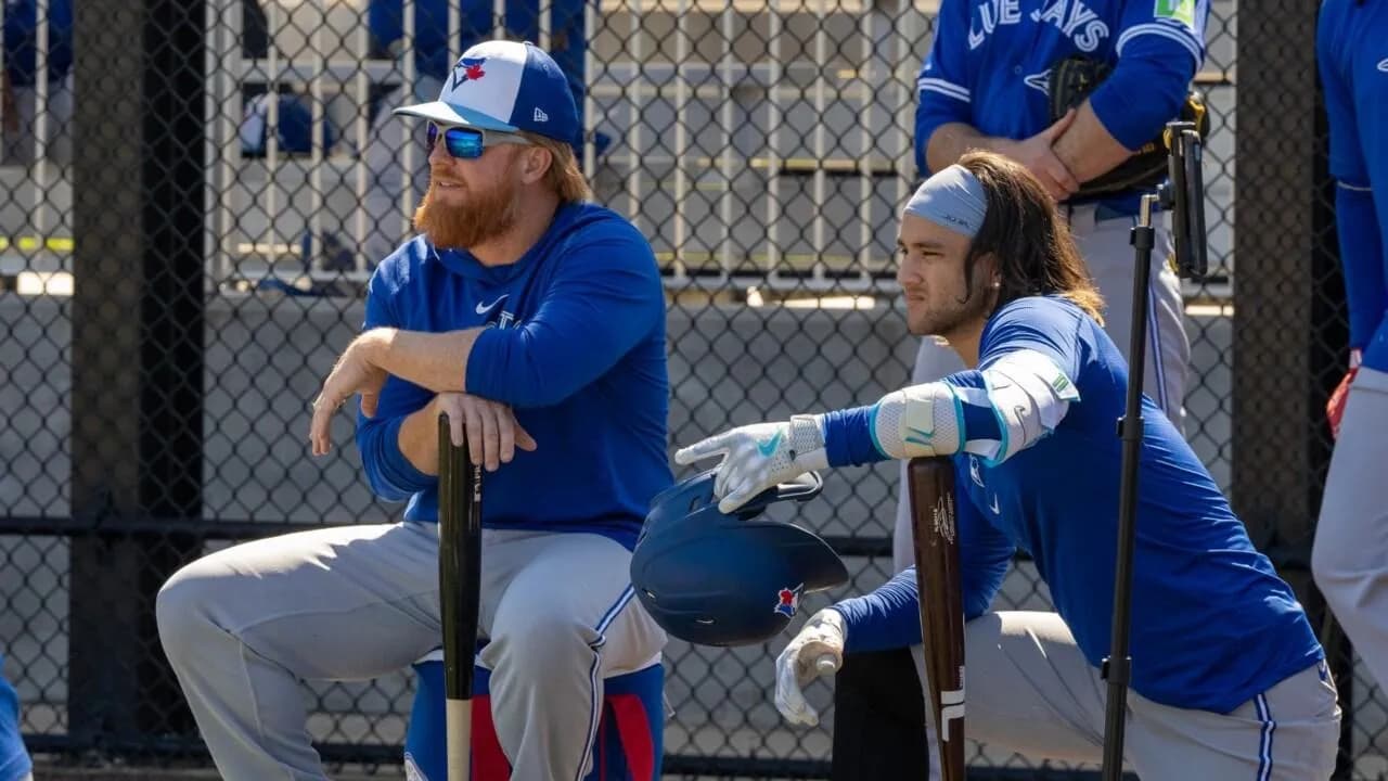 Justin Turner and Bo Bichette #bluejays #mlb