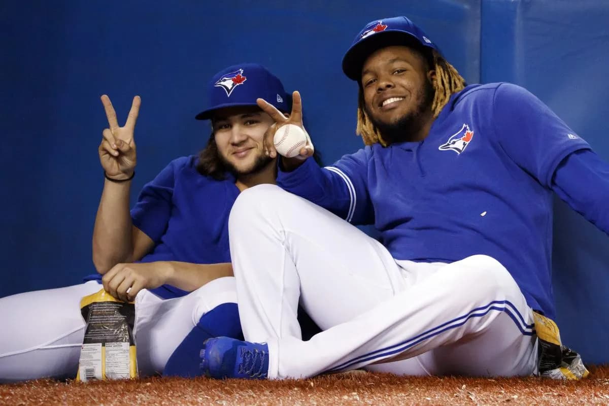 Bo and Vladdy #bluejays #mlb