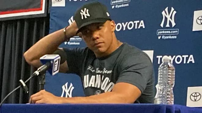 Soto during an interview #bluejays #mlb