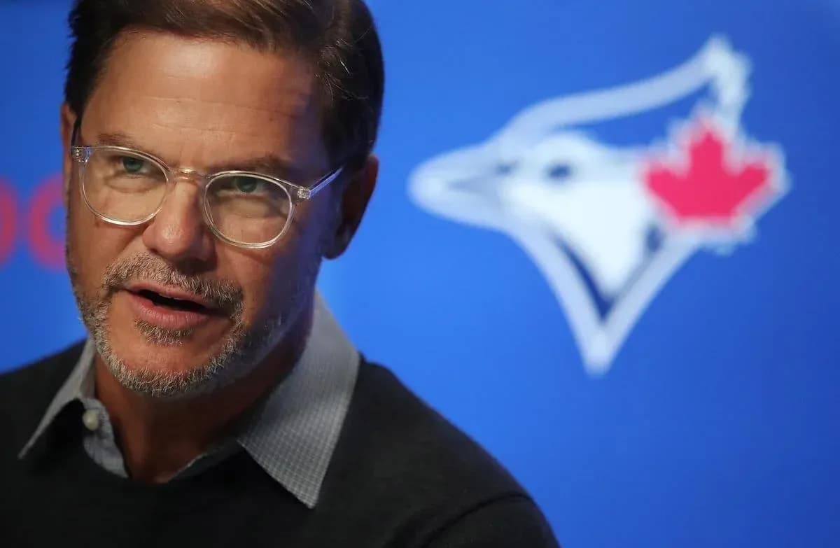 Atkins during interview #bluejays #mlb
