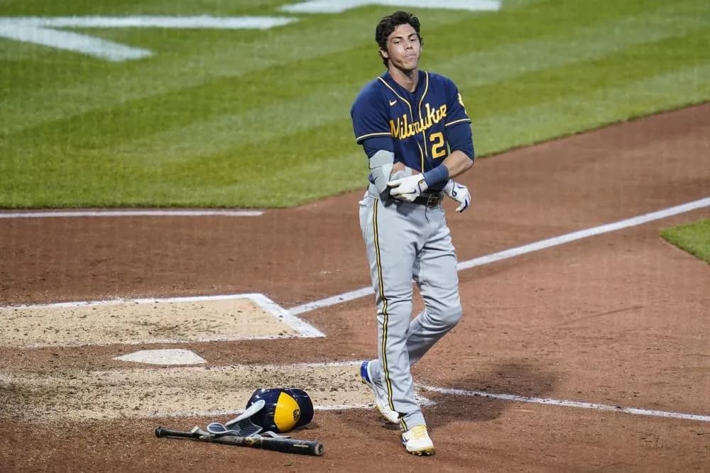 Yelich is having season ending surgery #brewers #bluejays