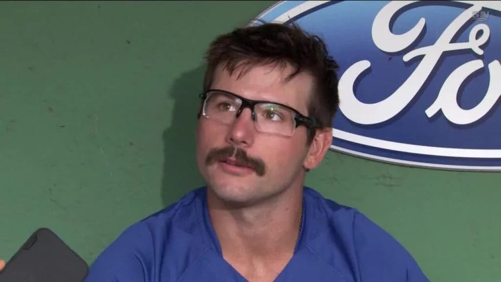 Schneider during interview regarding his slump #bluejays #mlb