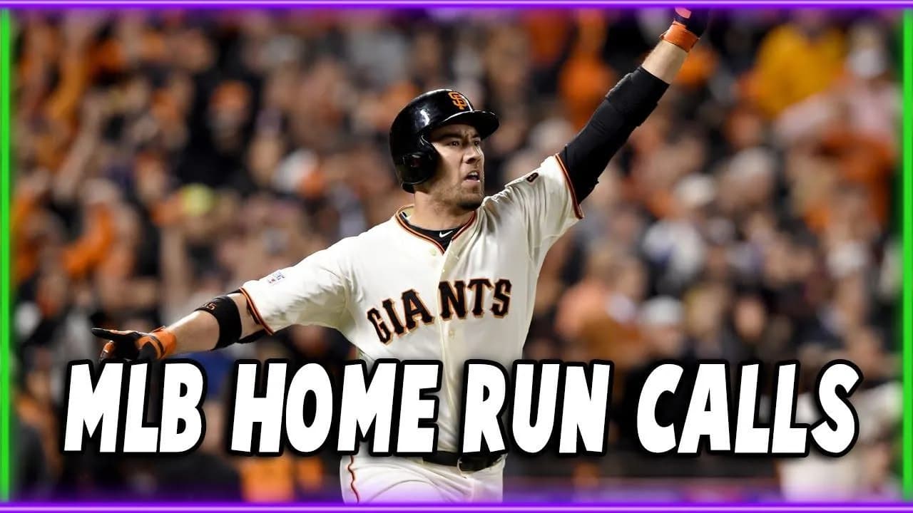 MLB Home Run Calls