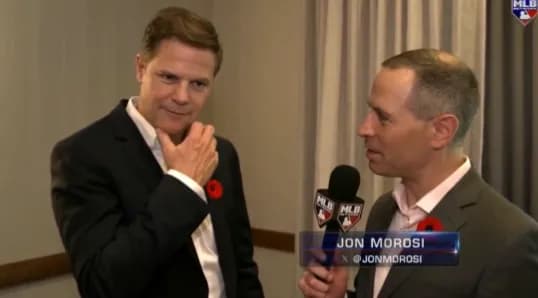 MLB Network releases video of Ross Atkins interview #bluejays #mlb