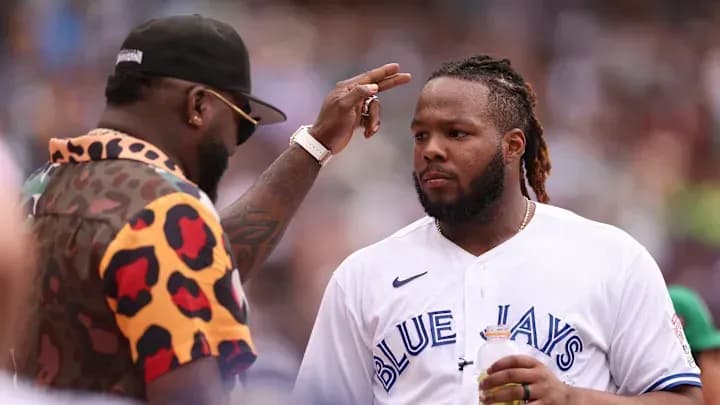 David Ortiz leaks Vladimir Guerrero Jr's asking price to the Blue Jays #bluejays #mlb