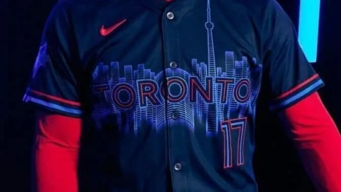Toronto Blue Jays alternate uniform #bluejays #mlb #cityconnect