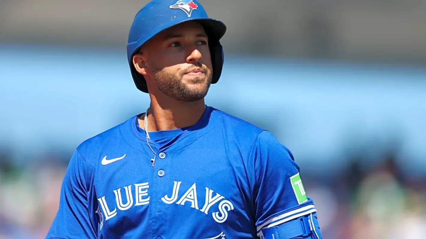 Blue Jays announce injury update on outfielder George Springer #bluejays #mlb