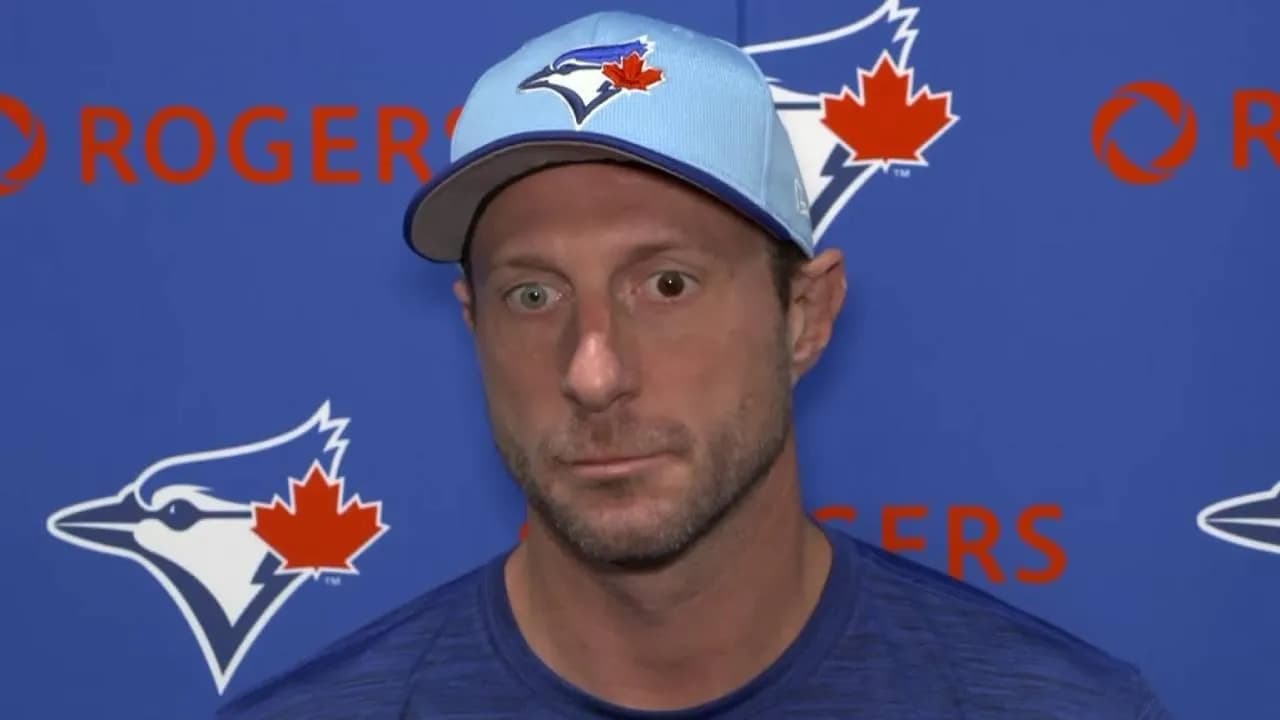 Toronto Blue Jays pitcher Max Scherzer #mlb #bluejays