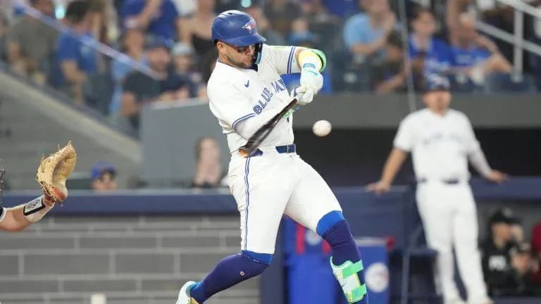 Blue Jays announce Bo Bichette removed from the lineup due to injury #bluejays #mlb