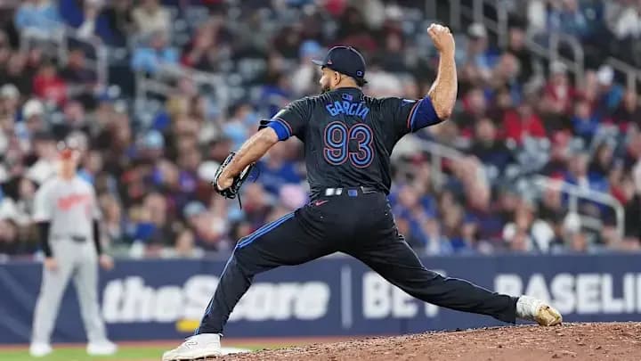 Blue Jays announce injury update on relief pitcher Yimi Garcia #bluejays #mlb