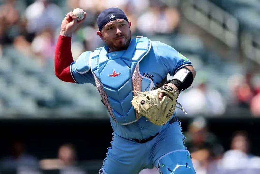 Blue Jays announce update on catcher Alejandro Kirk's return #bluejays #mlb