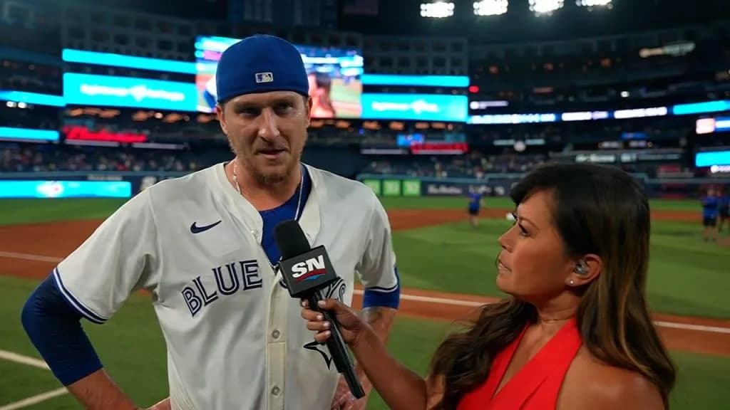 Blue Jays Jeff Hoffman speaks after another loss to the Brewers #bluejays #mlb