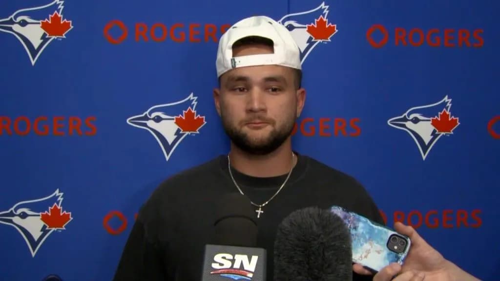 Bo Bichette speaks on the Blue Jays mentality heading into the playoffs #bluejays #mlb