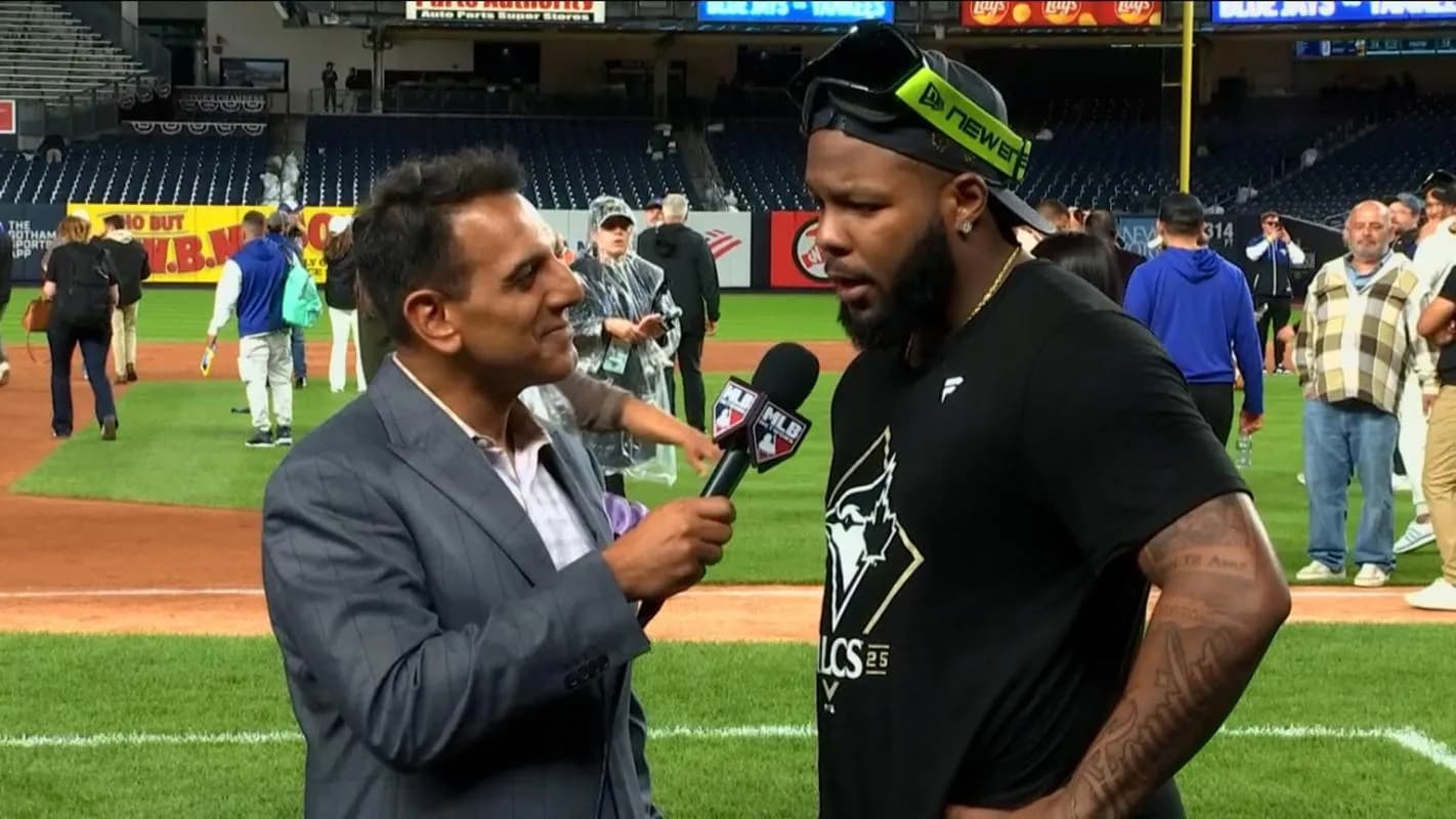 Blue Jays Vladimir Guerrero Jr doesn't hold back after win over the Yankees #bluejays #mlb