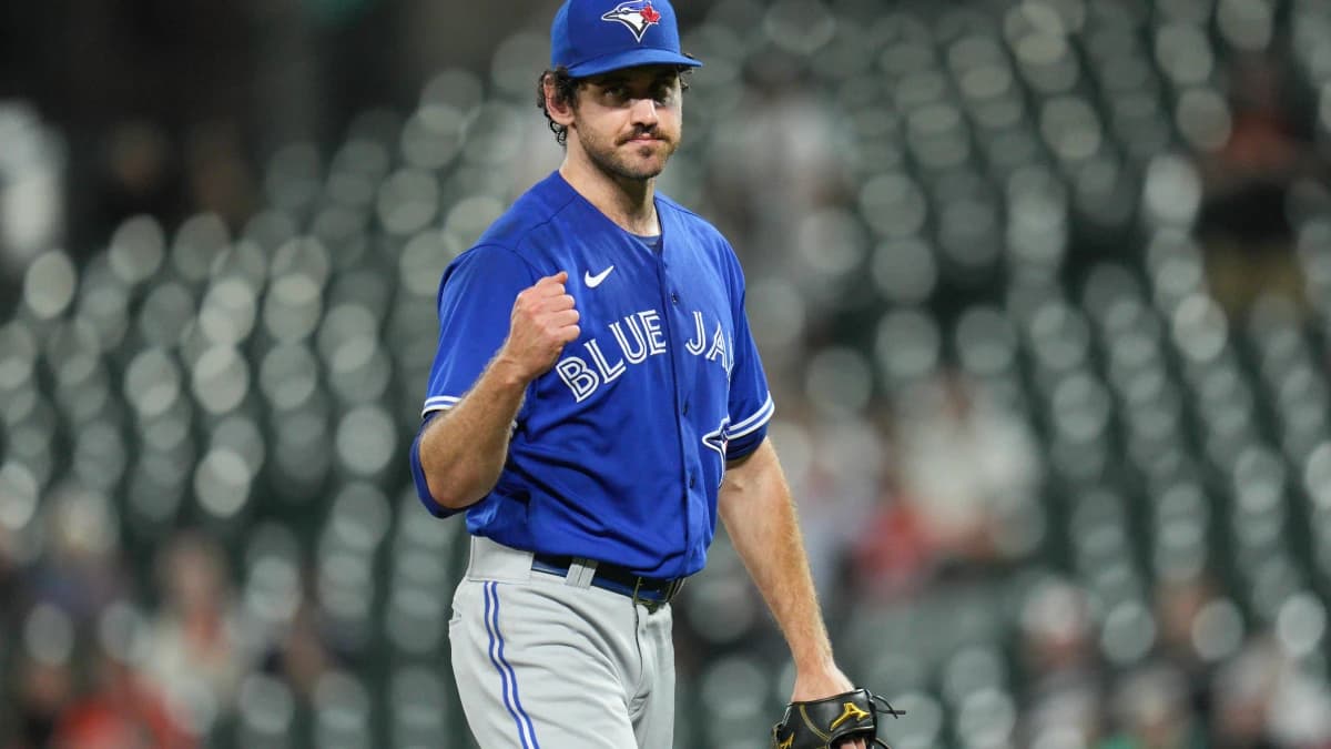 Toronto Blue Jays relief pitcher Jordan Romano (68) celebrates the team s win over the Baltimore Orioles after the last out of the game at Oriole Park at Camden Yards.