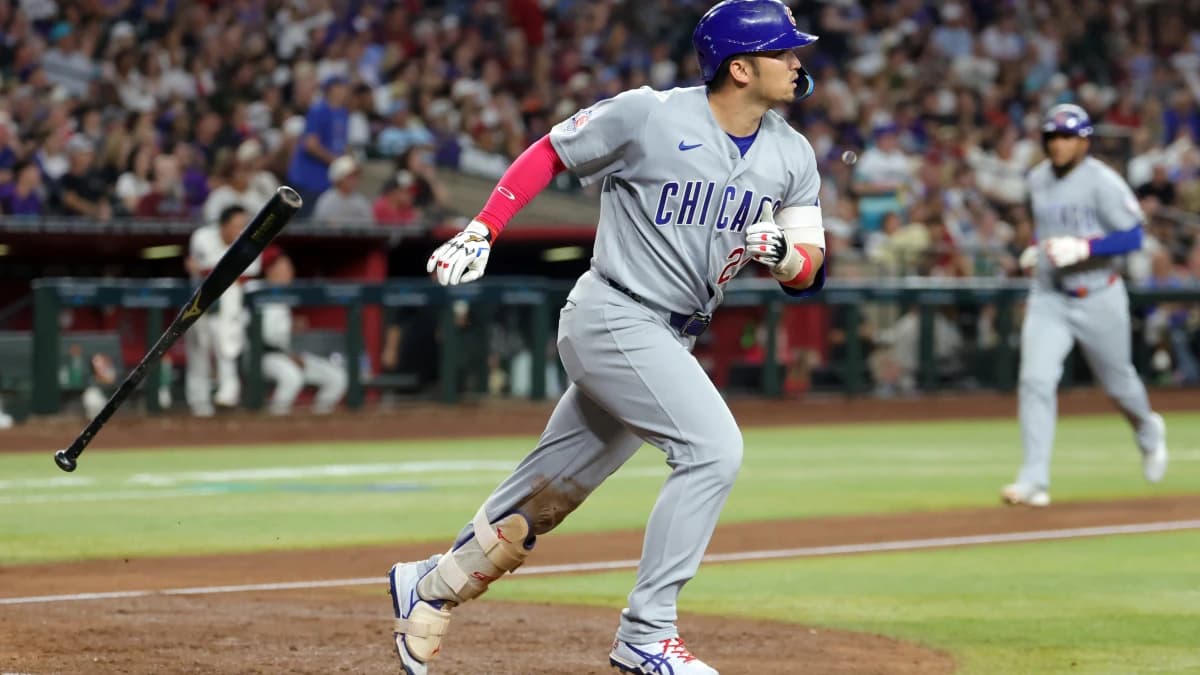 Chicago Cubs outfielder Seiya Suzuki against the Arizona Diamondbacks at Chase Field