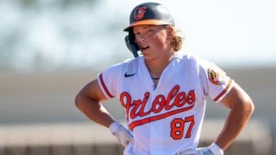 Jackson Holliday in Spring Trainig