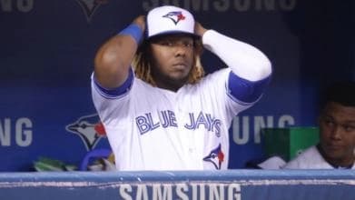 Vladimir Guerrero Jr. alone can't save Blue Jays' season. His reaction after being not-hot by the Houstan Astros. #Nohitter #BlueJays #Guerrerojr