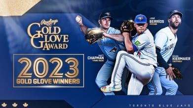 Jose Berrios and Kevin Kiermaier receive their gold gloves today.