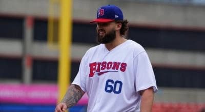 Manoah content with his outing for the Buffalo Bisons of Triple-A.