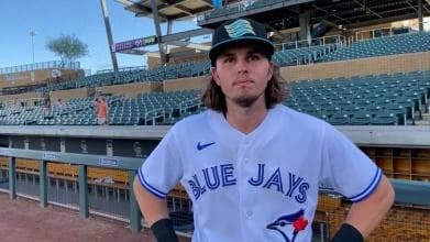 Addison Barger hits his 5th home run of the season for the Bisons in Triple-A