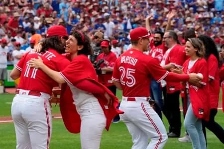 Toronto Blue Jays Canada day Celebration