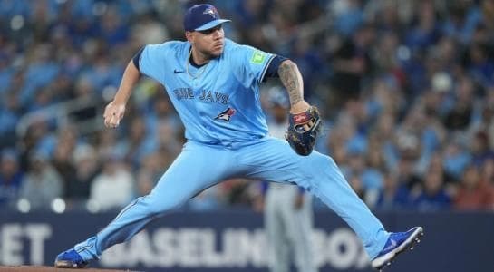 Toronto Blue Jays Relief Pitcher, Zach Pop