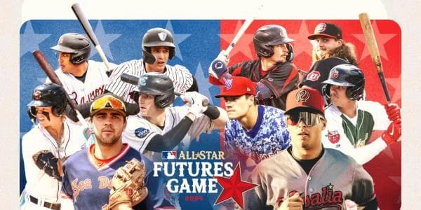 Vladimir Guerrero Jr at the Futures All-Star Game.