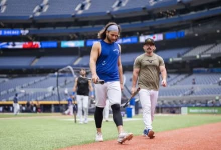 Bichette continues to recover from injury #bluejays #mlb