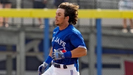 Barger goes down with injury #bluejays #mlb