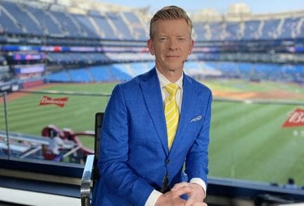 Jamie Campbell has Daryl Suter on Blue Jays central #bluejays #mlb