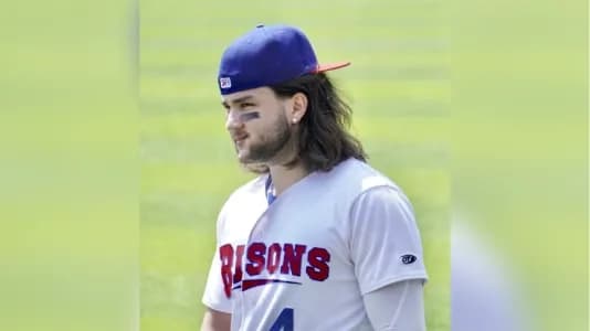 Bichette with the Bisons in rehab stint #bluejays #mlb