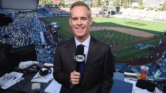 Buck on Fox at MLB game #mlb #joebuck