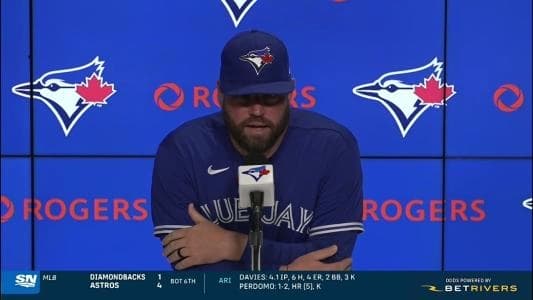 Schneider during interview #bluejays #mlb