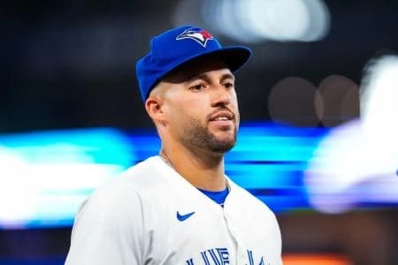 George Springer with the Blue Jays #bluejays #mlb
