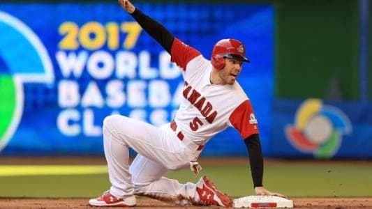 Dodgers Freddie Freeman explains why he plays for team Canada #canada #dodgers #mlb