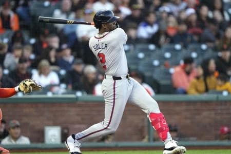 Braves trade Jorge Soler to the Angels #braves #angels #mlb
