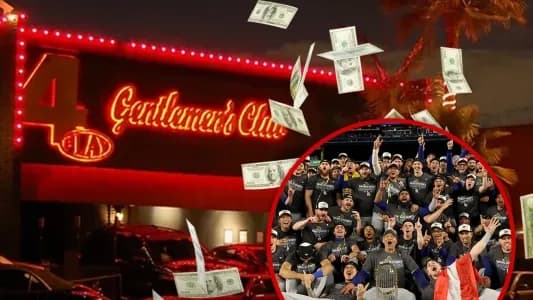 Dodgers get lifetime VIP access to 4play gentleman's club #dodgers #mlb