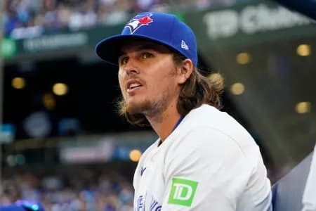 The Blue Jays are looking to possibly trade Addison Barger this winter #bluejays #mlb