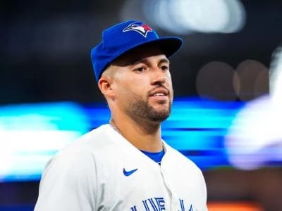 Toronto Blue Jays outfielder George Springer #mlb #bluejays
