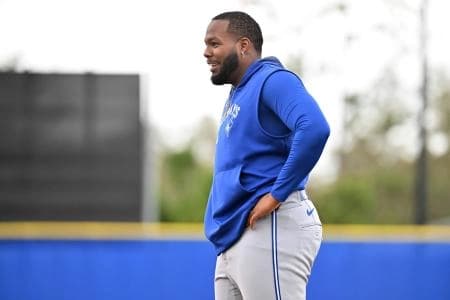 Toronto Blue Jays first baseman Vladimir Guerrero Jr #mlb #bluejays