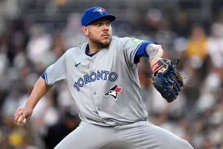 Toronto Blue Jays pitcher Yariel Rodriguez #mlb #bluejays #springtraining