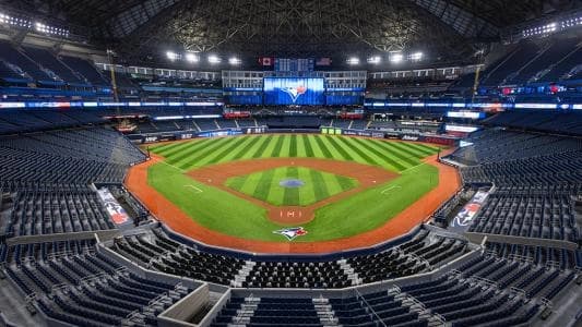 Toronto Blue Jays home Rogers Centre #MLB #BlueJays