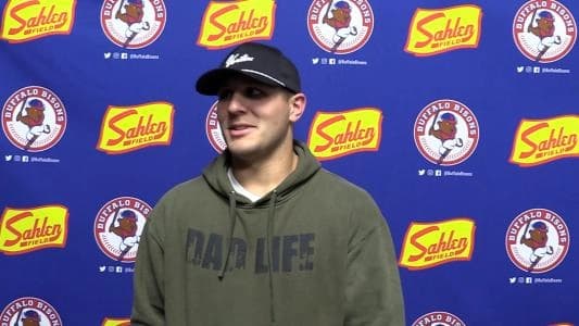 Blue Jays Daulton Varsho speaks on the current state of his recovery #bluejays #mlb