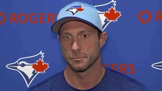 Toronto Blue Jays pitcher Max Scherzer #mlb #bluejays